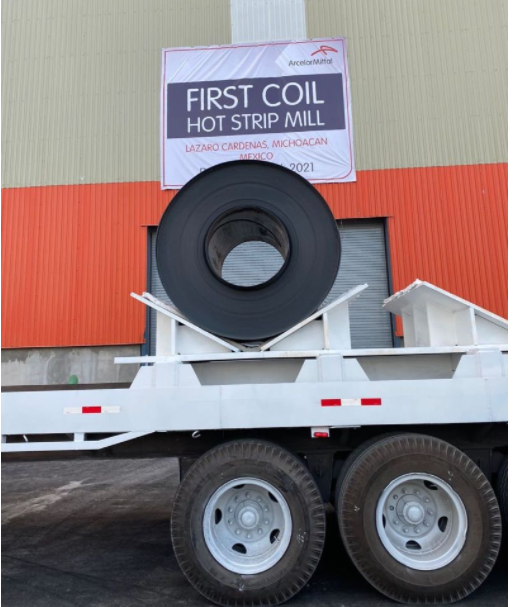 ArcelorMittal HSM first coil