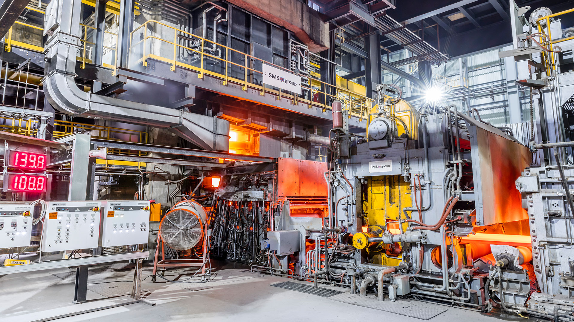 SMS thin slab caster at Big River Steel