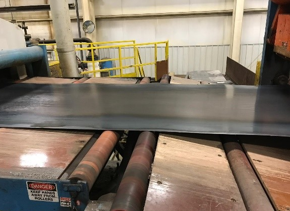 JSW 1st coil prior to pickle