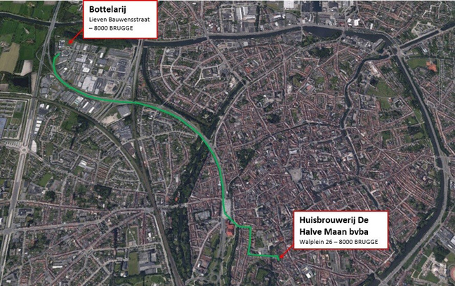 Route of Beer Pipeline